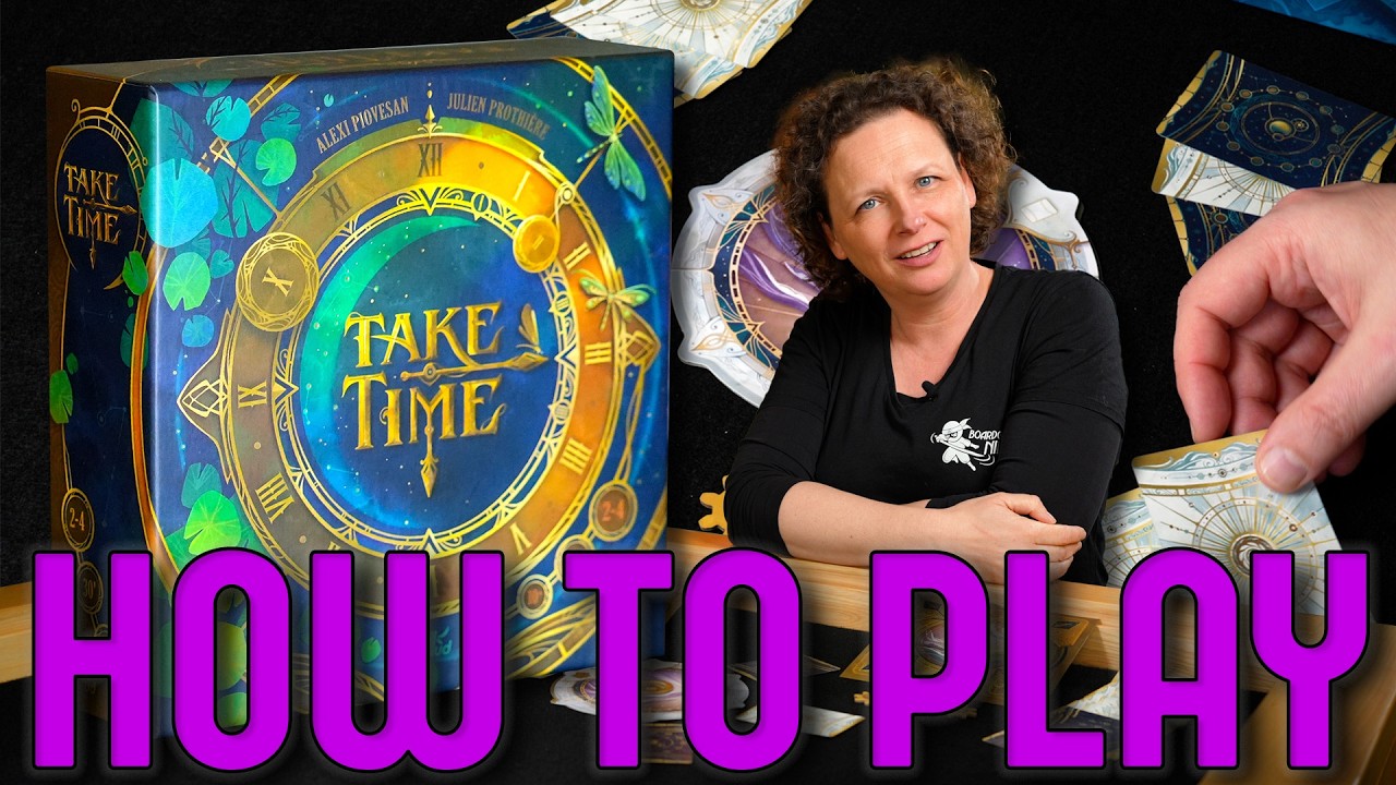 Take Time - How to Play in 6 minutes - BoardgameNinja - Explainer - Cooperative puzzles