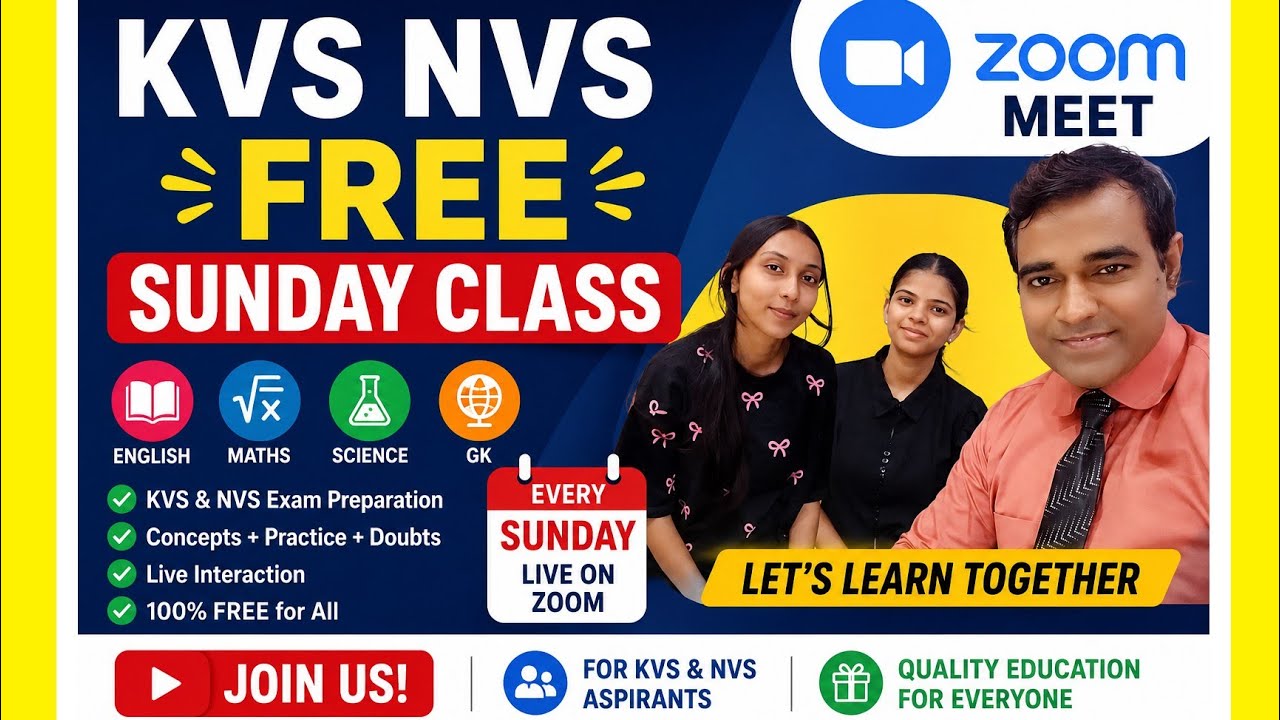 БЕСПЛАТНЫЙ класс по подготовке к собеседованию в KVS и NVS | Воскресенье, ПРЯМОЙ ЭФИР в Zoom | Пр...