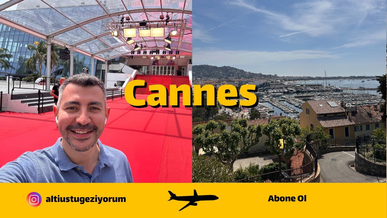 Film Festivali Haftasında Cannes | Gezilecek Yerler & Vlog