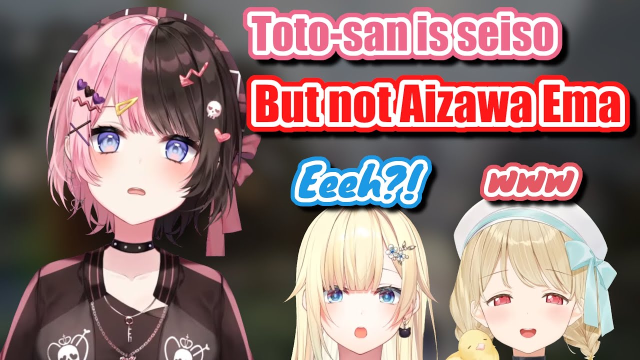 Hinano Denies Chat Calling Ema and Toto Collab a Seiso Collab [VSPO]