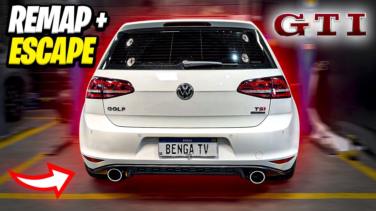 GOLF 1.4 TSI: REMAP + CATBACK ESTILO GTI - A DUPLA PERFEITA!