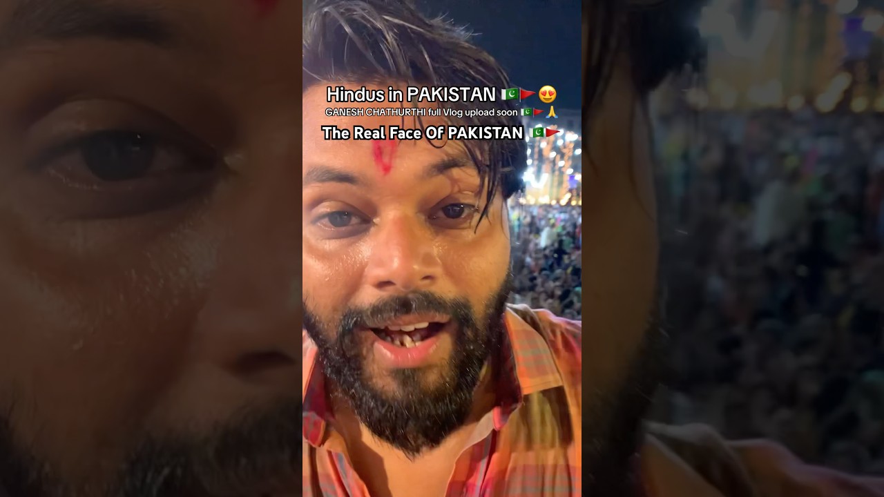 Yeh hai PAKISTAN ki asliyat ❤️🇵🇰🚩 #hindufestival #ganwshchaturthi