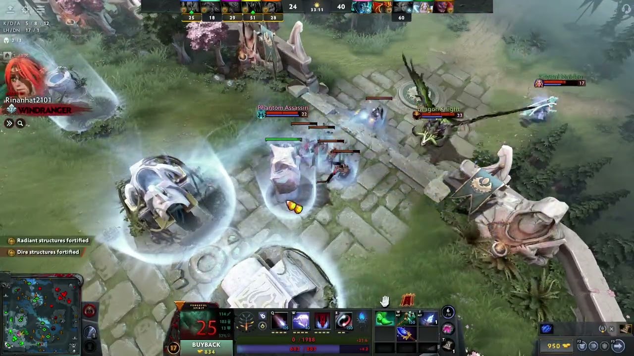 WHEN I PLAY VENGE SPIRIT LOSE AGAIN LOSE AGAIN | Dota 2 Indonesia