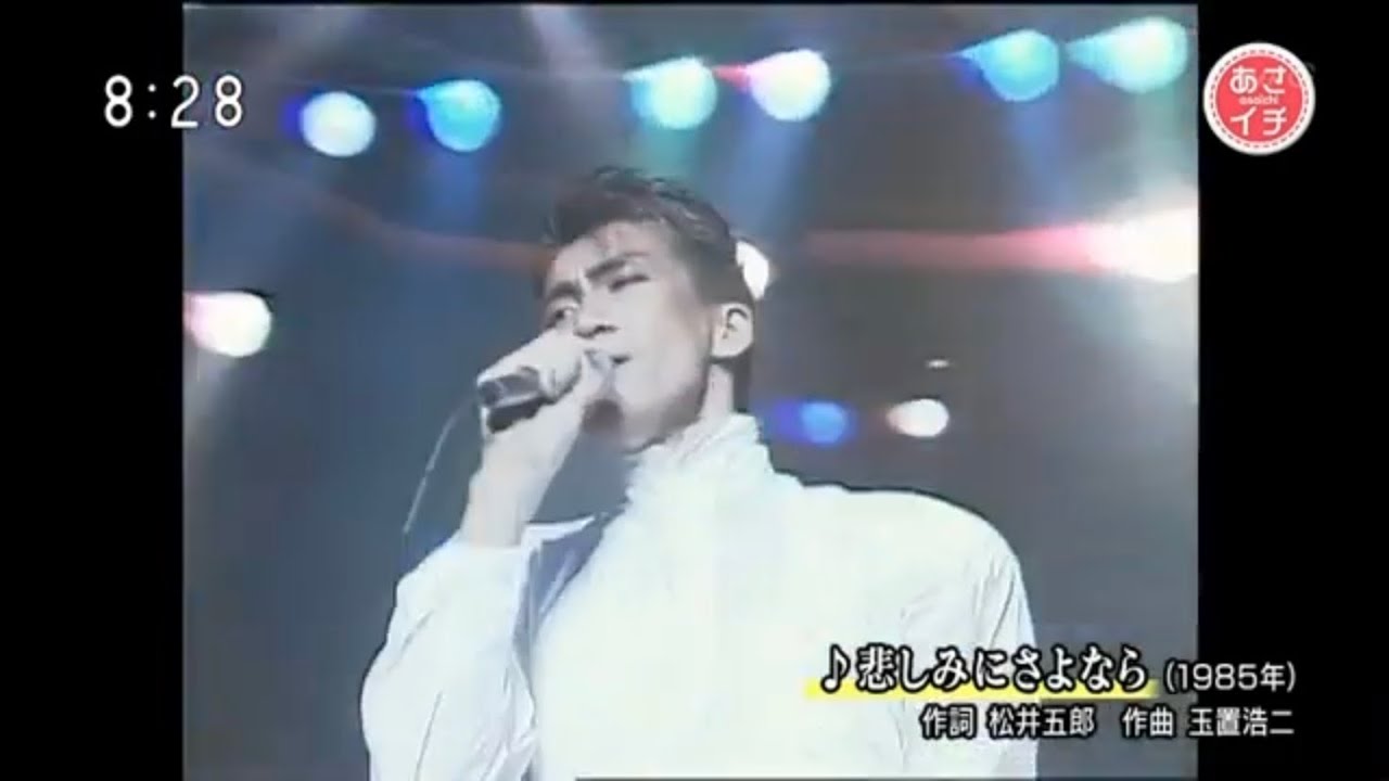 悲しみにさよなら 安全地帯　HIROSHIMA1987
