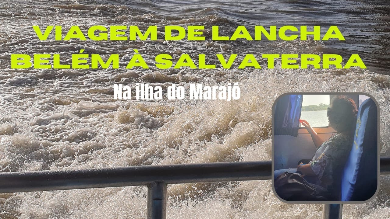Viagem de lancha Belém à Salvaterra na Ilha do Marajó