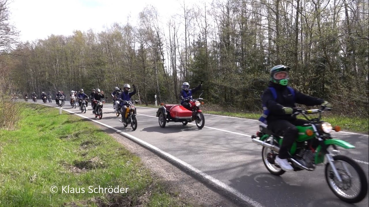 Simson Ausfahrt zum1. Mai 2023 Gernrode