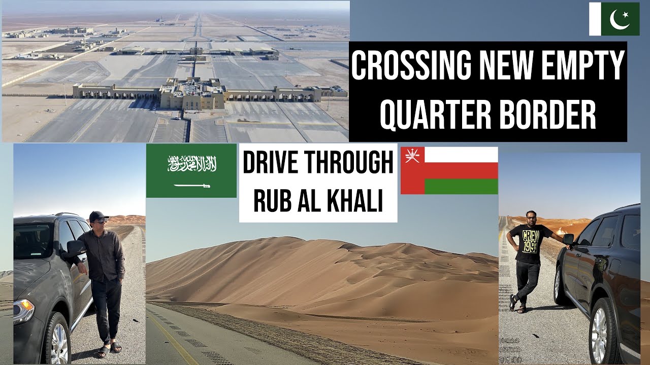 CROSSING NEW EMPTY QUARTER BORDER I first one on Hayya card EP.02 I GCC Countries RoadTrip I Musafir