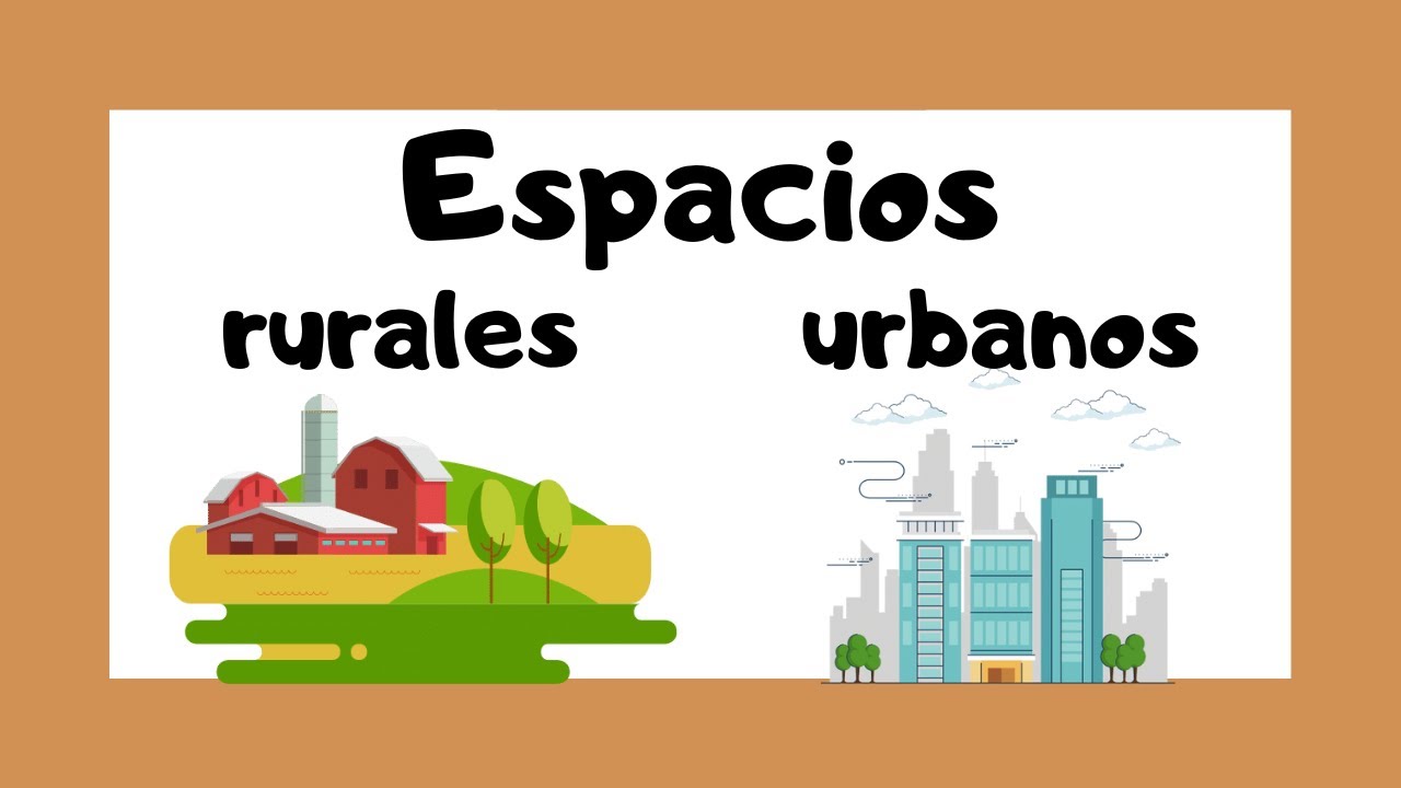 Zona RURAL y URBANA 🤓 | Características del campo 🏞️ y la ciudad 🏙️