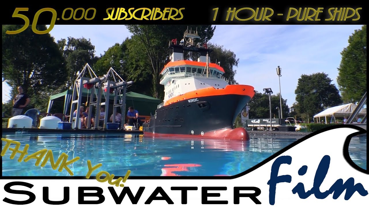 1 HOUR | Pure RC Ships - 50.000´s Jubilee * Thank You!
