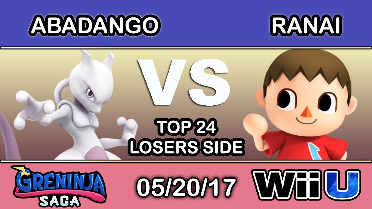 2GGC: Greninja Saga - LG | Abadango (Mewtwo) Vs. 2GG | Ranai (Villager) Top 24 Losers Side