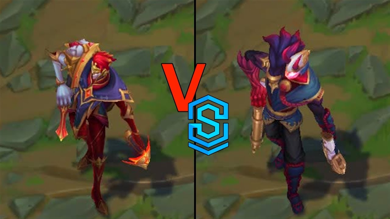 Arcana Jhin VS Blood Moon Jhin
