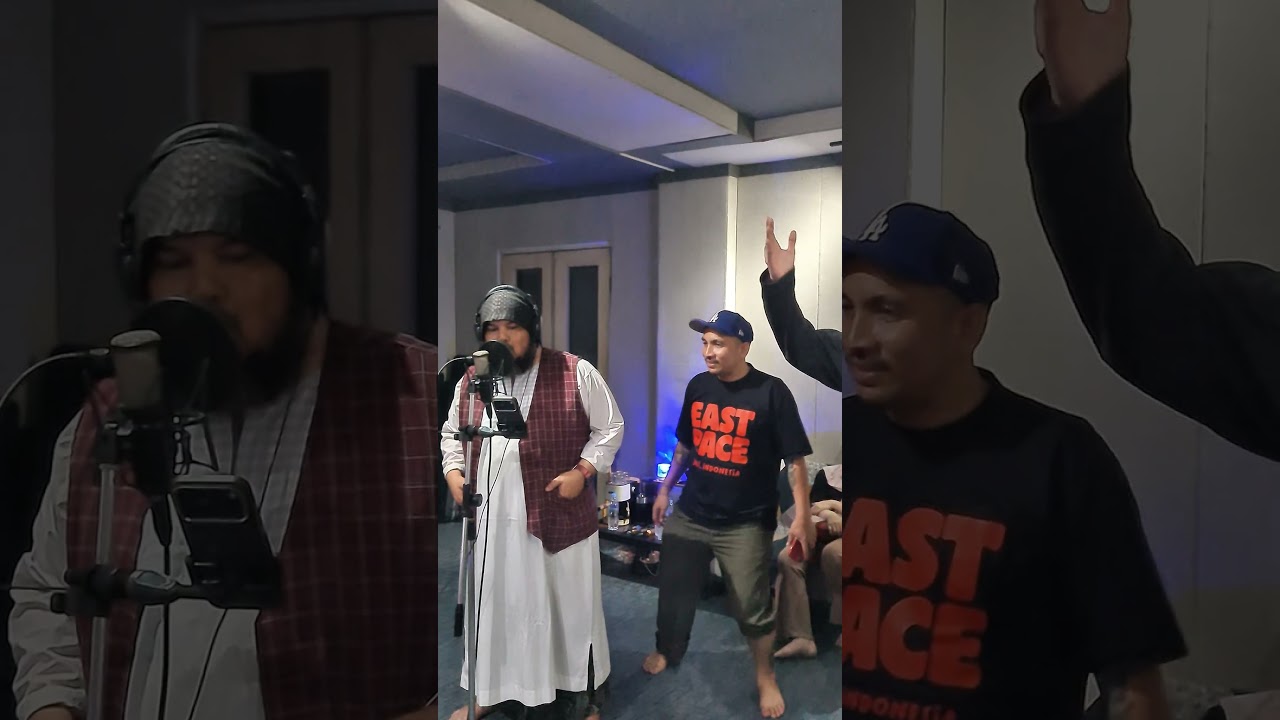 on progress lagu "BANGKIK BASAMO" bersama Ustadz Darry Sulaiman & Komo Ricky