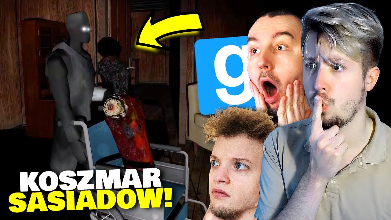 Badamy KOSZMAR SĄSIADÓW w HORROR MAPCE w GARRY'S MOD!