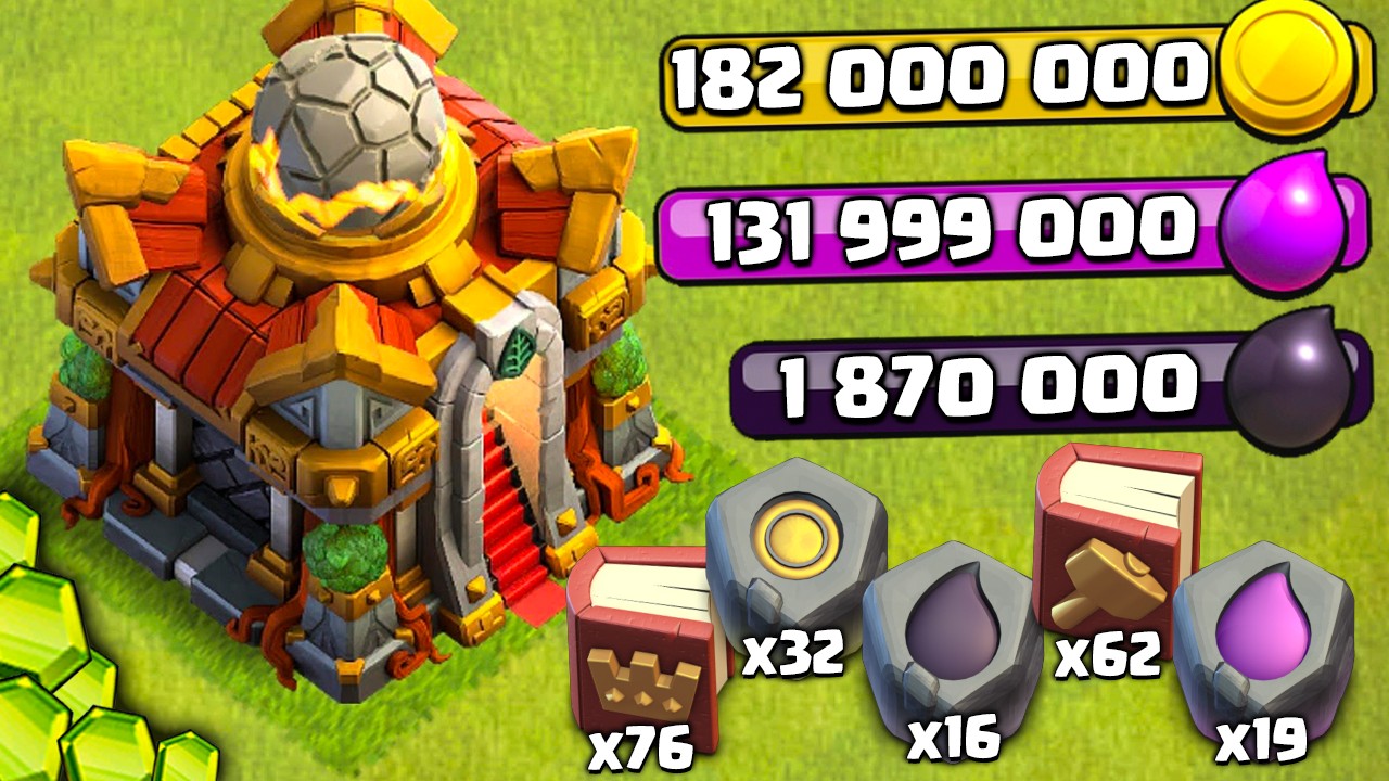 We Got Town Hall 16!! Spending Spree on the Update (Clash of Clans)