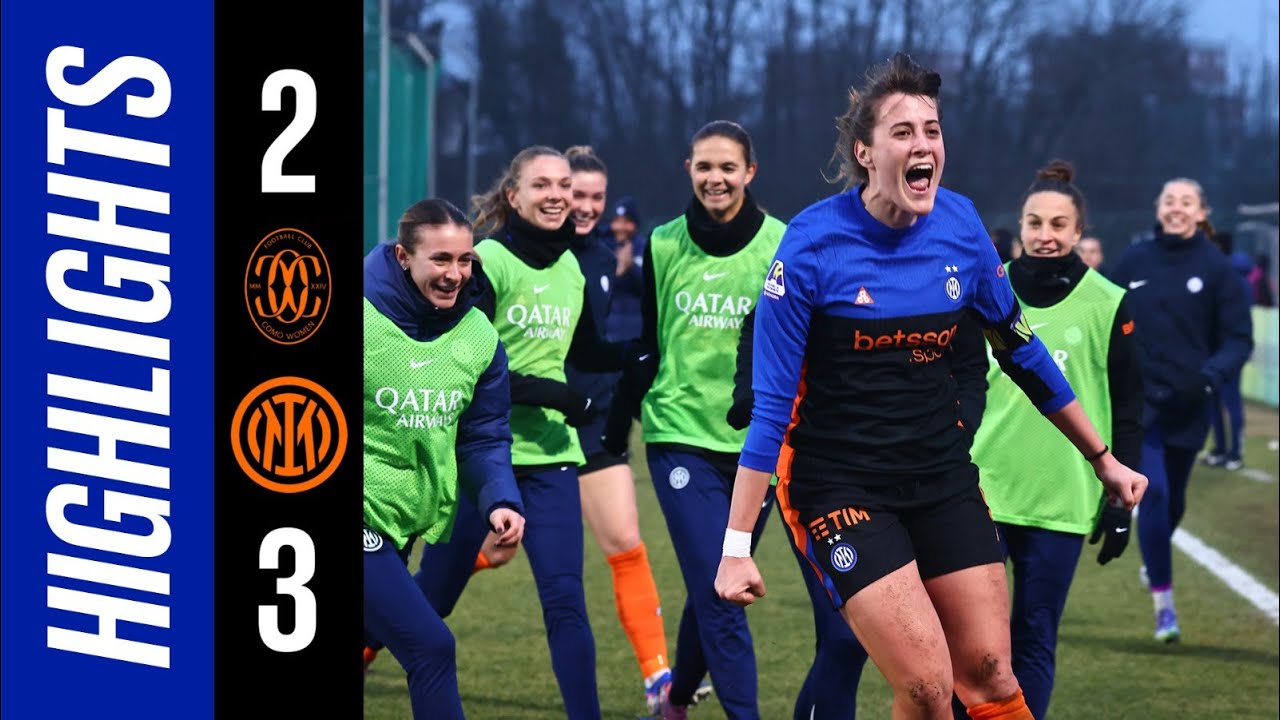 RIMONTA ALL'ULTIMO RESPIRO, CHE MAGIA DI POLLI 🚀 | COMO WOMEN 2-3 INTER | SERIE A WOMEN | HIGHLIGHTS