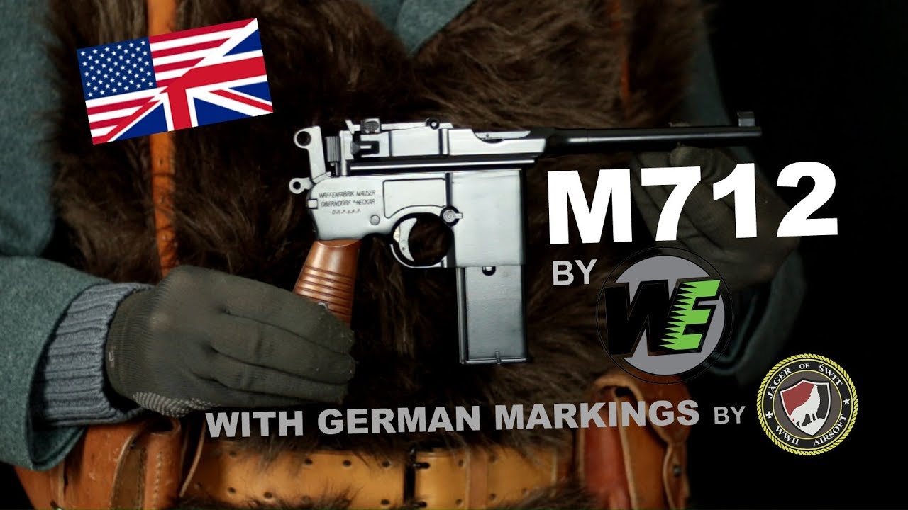 [EN] M712 WE with GERMAN MARKINGS! - GBB REVIEW