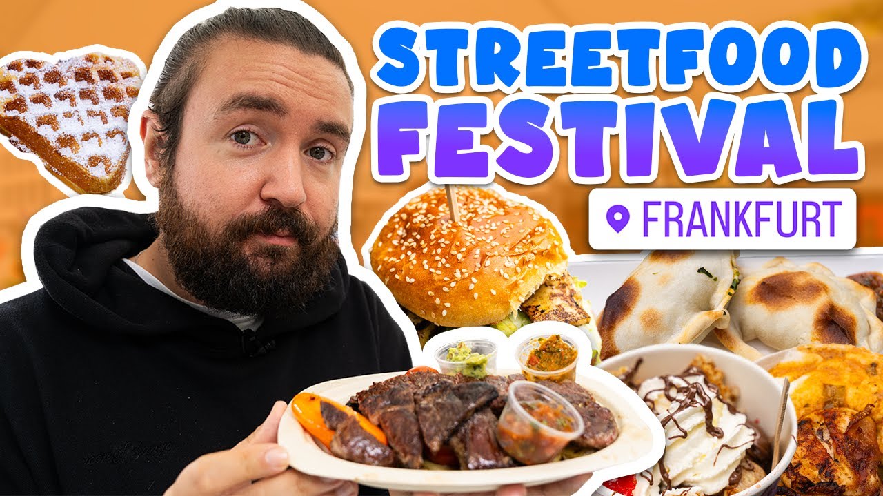 ALLES ESSEN auf dem STREETFOOD FESTIVAL in FRANKFURT