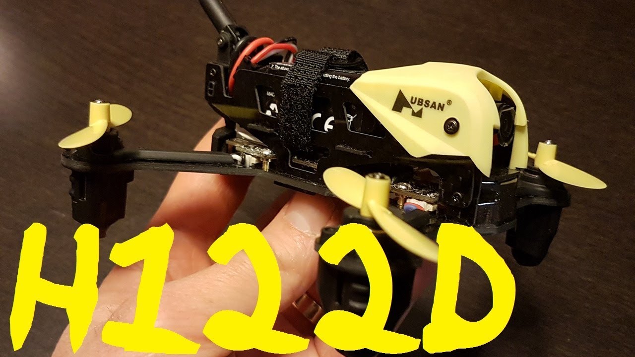 Hubsan H122D X4 STORM 5.8G FPV quad onboard DVR - raw outdoor cloudy sunset flight