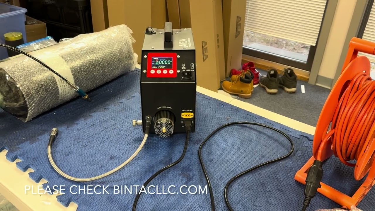 BinTac: New AEA 7000 psi air compressor