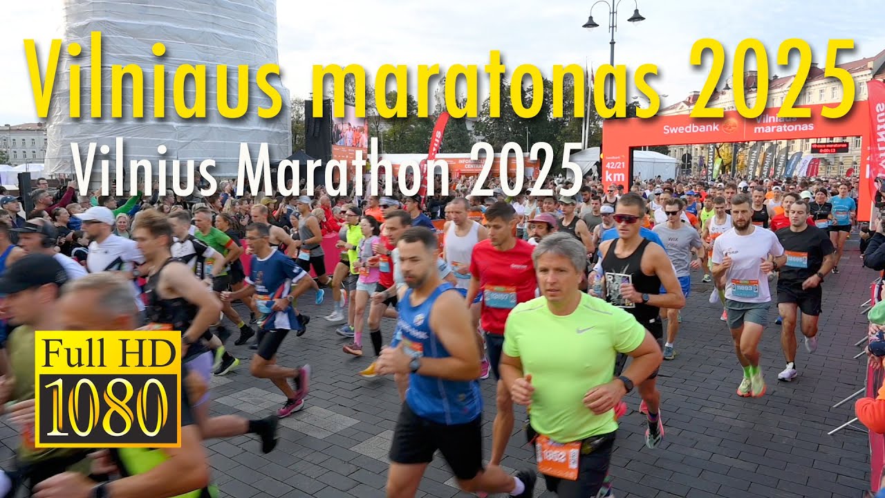 Vilnius Marathon 2025 - Vilniaus maratonas 2025 #vilnius #maratonas #marathon #lithuania #lietuva