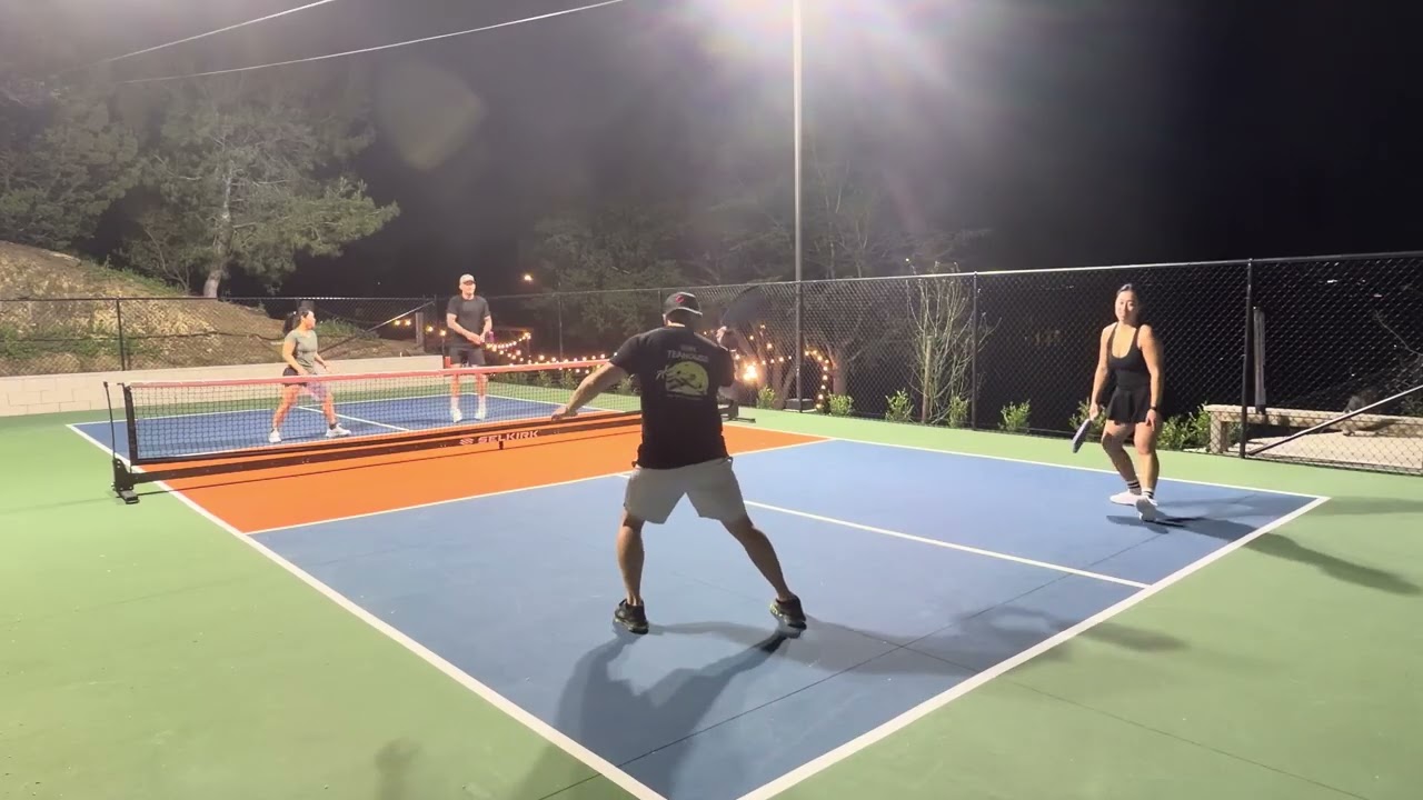 Nana/Mikey vs Thao/Kev. Game 1