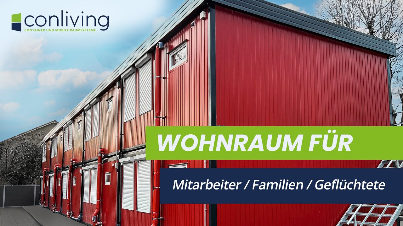 Containeranlagen / Wohncontainer / B&uuml;rocontainer - f&uuml;r Kommunen & Unternehmen