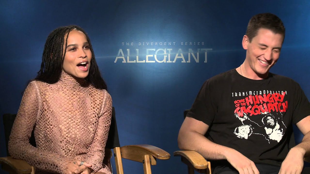 Zoë Kravitz & Miles Teller | ALLEGIANT | with Scott Carty