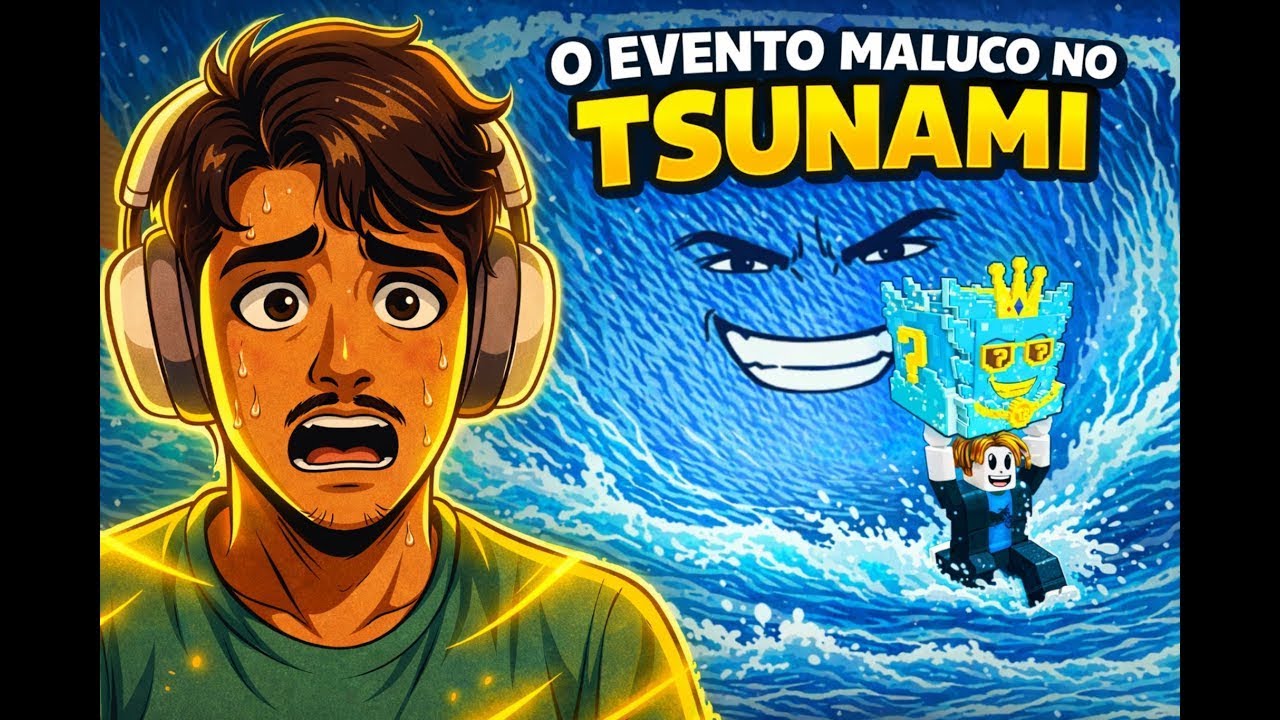 EVENTO FUJA do TSUNAMI para BRAINROTS | WAVE WEDNESDAY - ROBLOX 🔴 HYPER PIRATEX LIVE AO VIVO