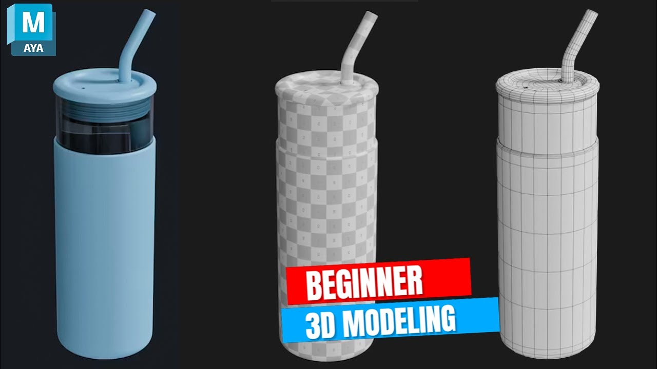 Mastering 3D Product Modeling in Maya: Water Bottle Tutorial|Autodesk Maya|