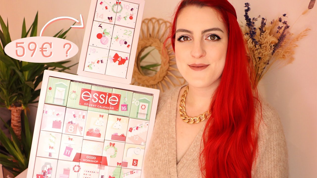 Encore un calendrier à -60€ ! Unboxing de celui d'ESSIE : un méga coffret cadeau ?! | LOdoesmakeup