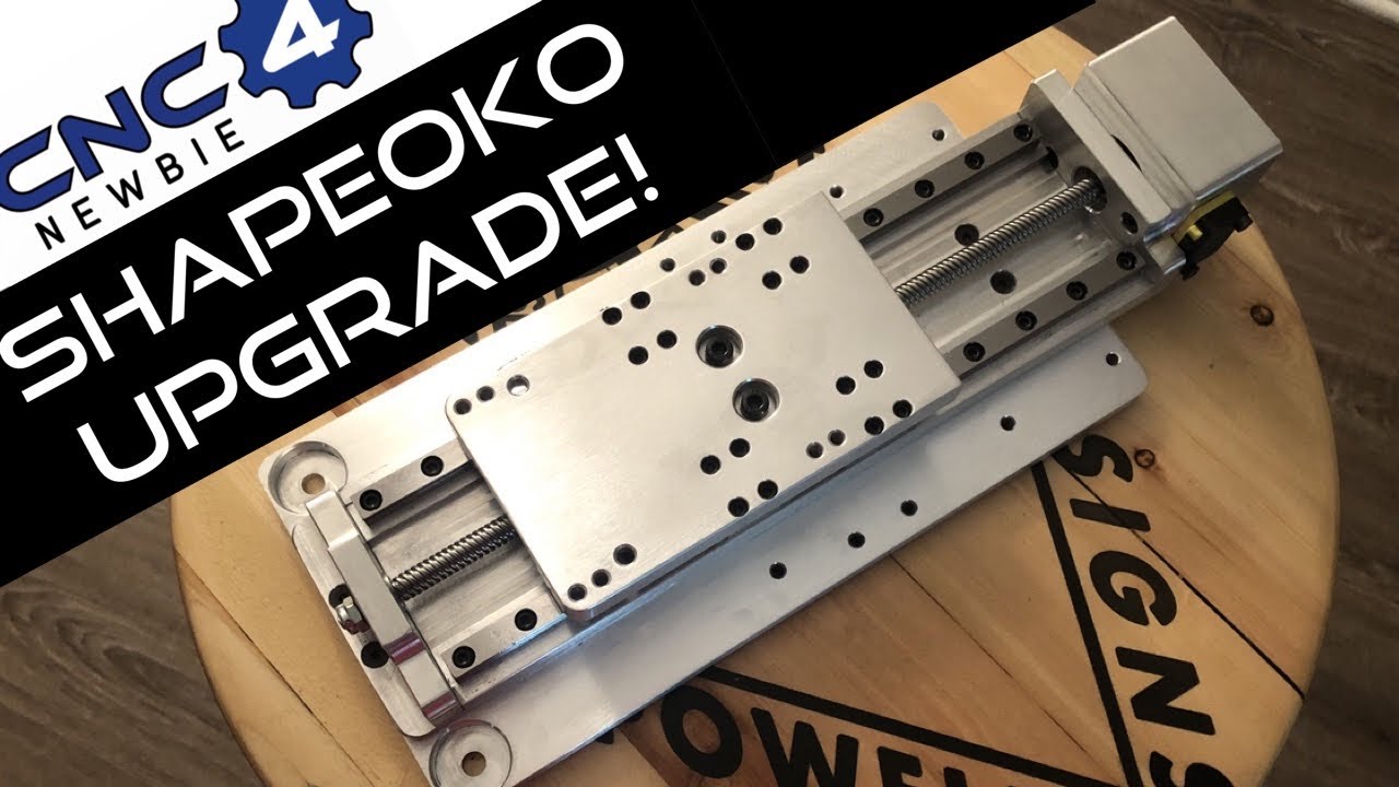 Shapeoko 3 cnc4newbie Z axis slider install and review