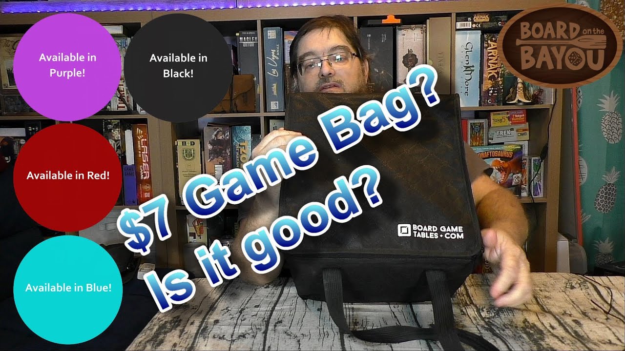 Lightweight Game Bag Review - Board on the Bayou