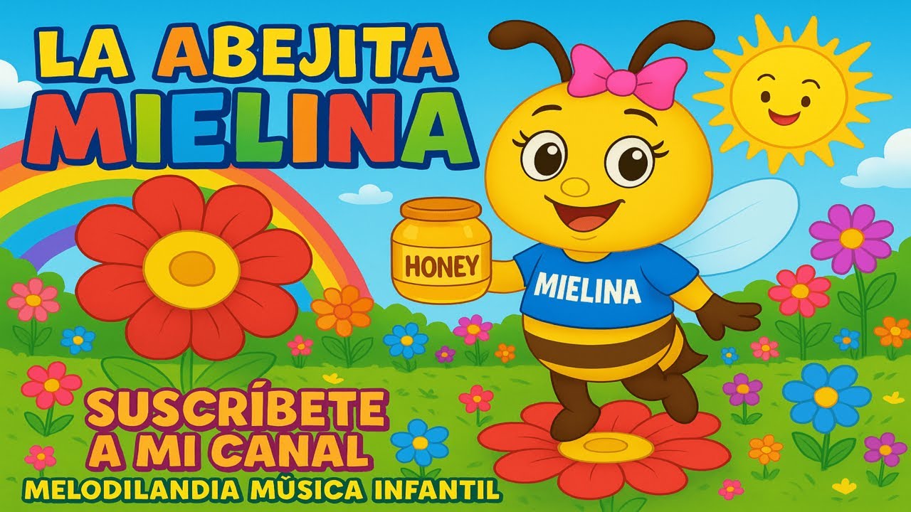 🐝 “La Abejita Mielina – Zum Zum y el Jardín Mágico” - Melodilandia Música Infantil. 🌸🌞🌈