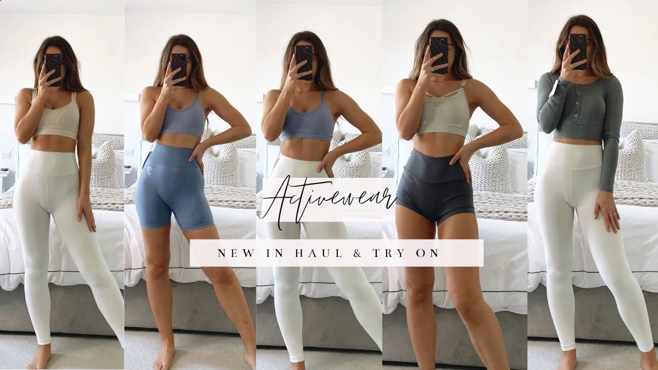 ACTIVEWEAR HAUL & TRY ON | GYMSHARK, NIKE & MORE | Rachel Holland