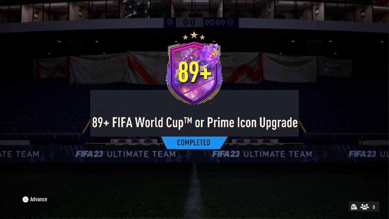FIFA 23 - 89+ World Cup or Prime Icon Pack