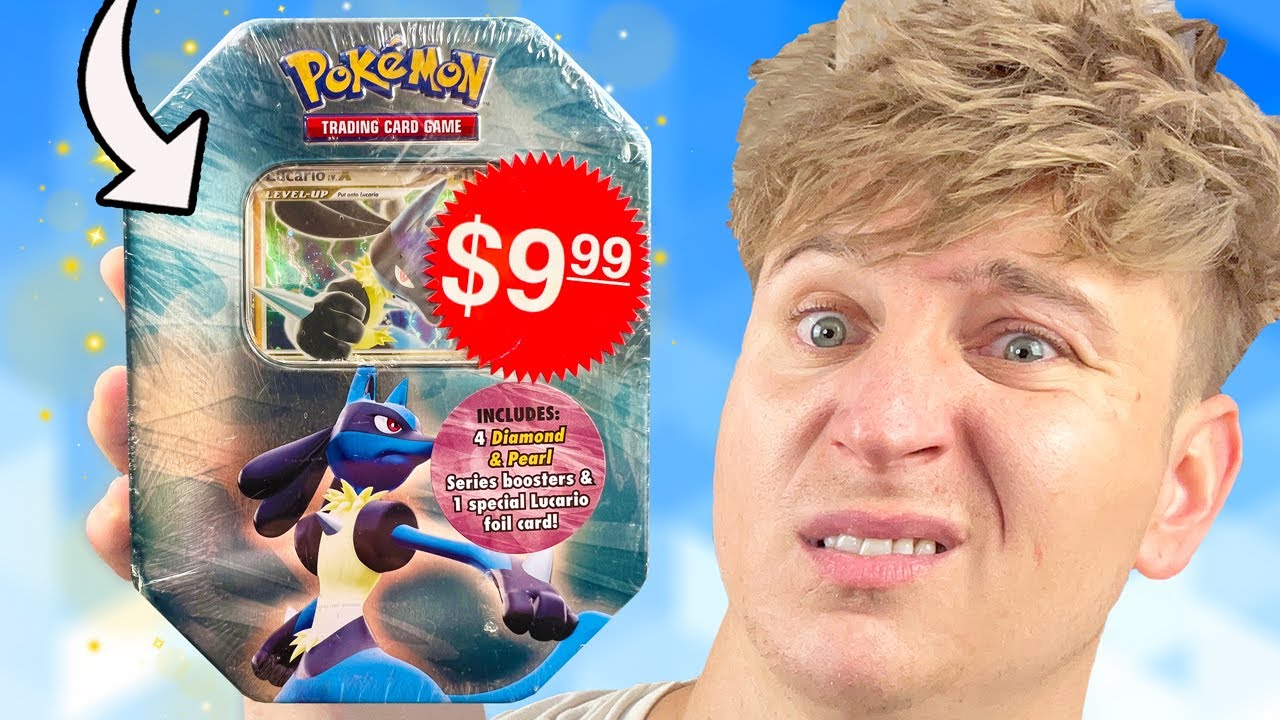 This $9.99 Pokemon Tin Has $1,000 Packs Inside!