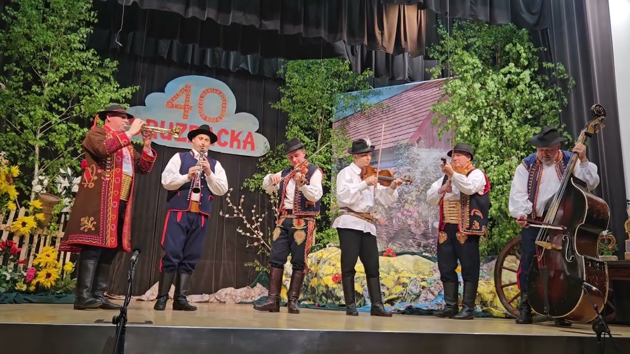 Muzyka Kubioków z Bilska | 40 Druzbacka 2023 | Podegrodzie