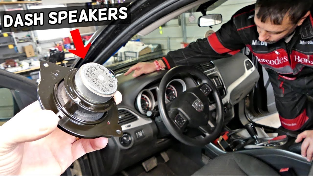 DODGE JOURNEY DASH SPEAKER REPLACEMENT. FIAT FREEMONT DASH SPEAKER