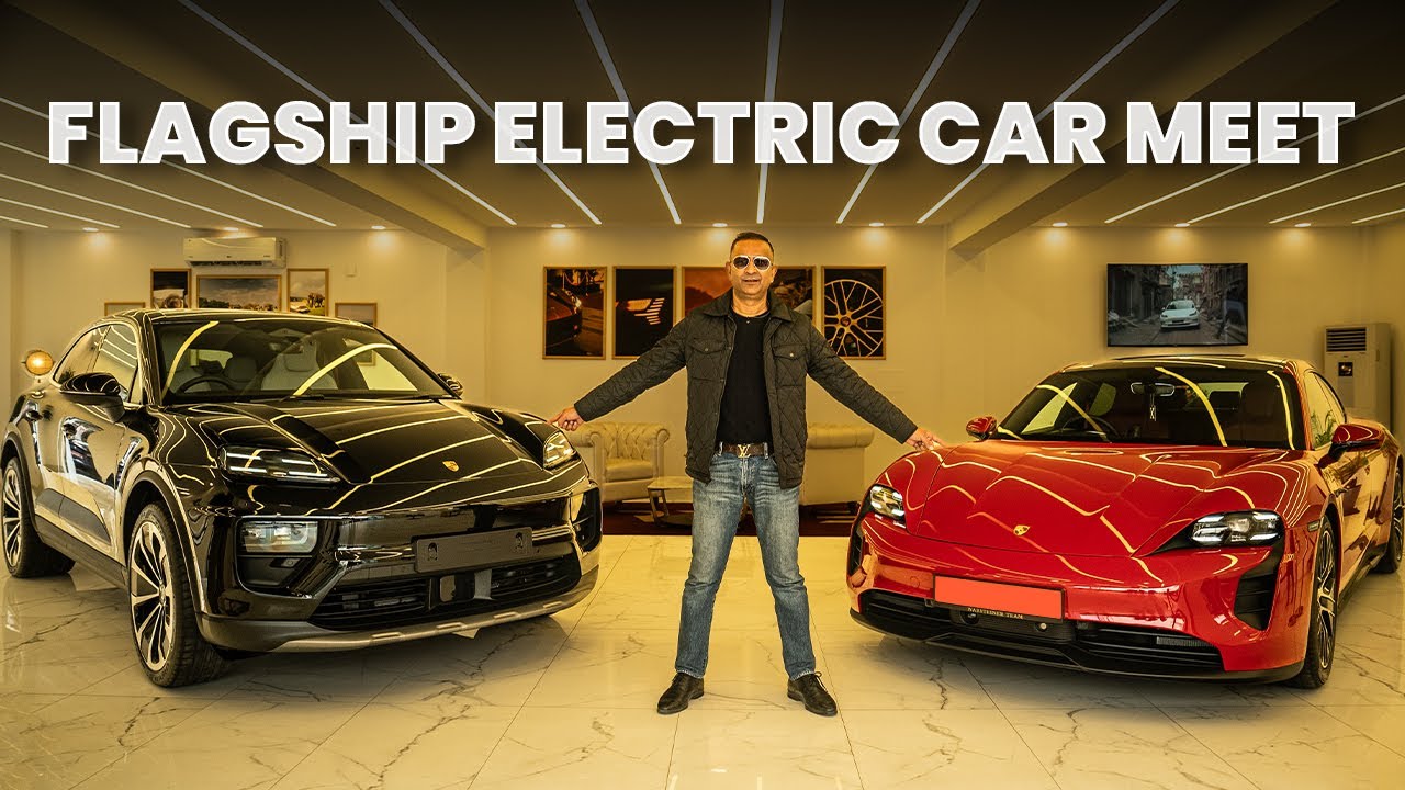 New Tesla Showroom and Premium Electric Car Meet in Nepal - Lokesh Oli