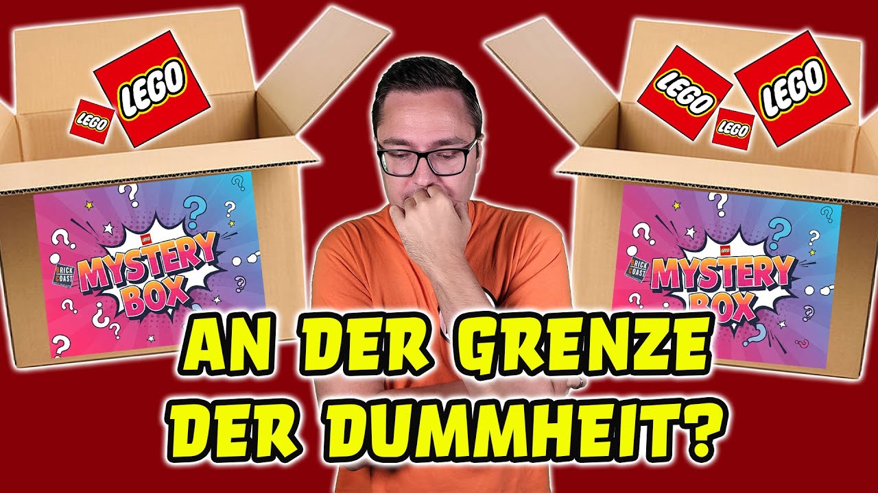 Lego Mystery Boxen im Doppelpack - 100 Euro versenkt? (Brickcoast)