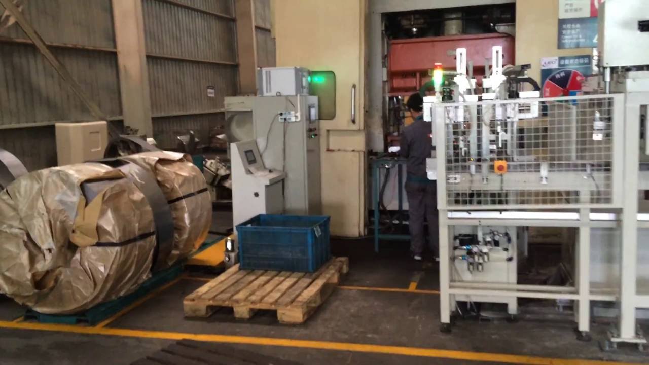 Fully automatic high speed stator lamination production stamping machine