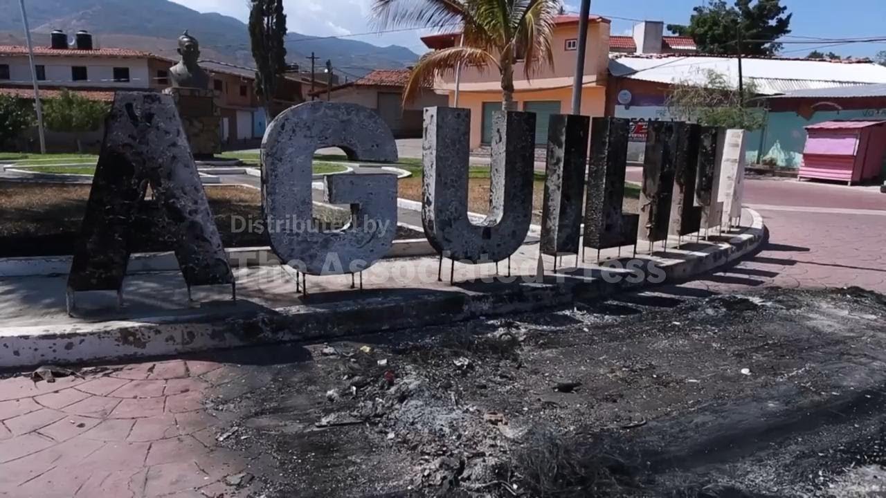 A wave of violence affects Mexican cartel leader’s hometown after his killing