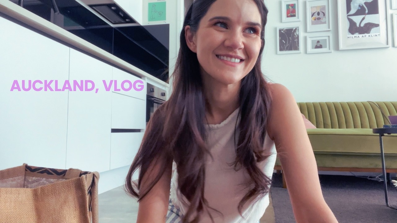 being productive even though i feel sick & making steak for dinner | a few days in auckland vlog