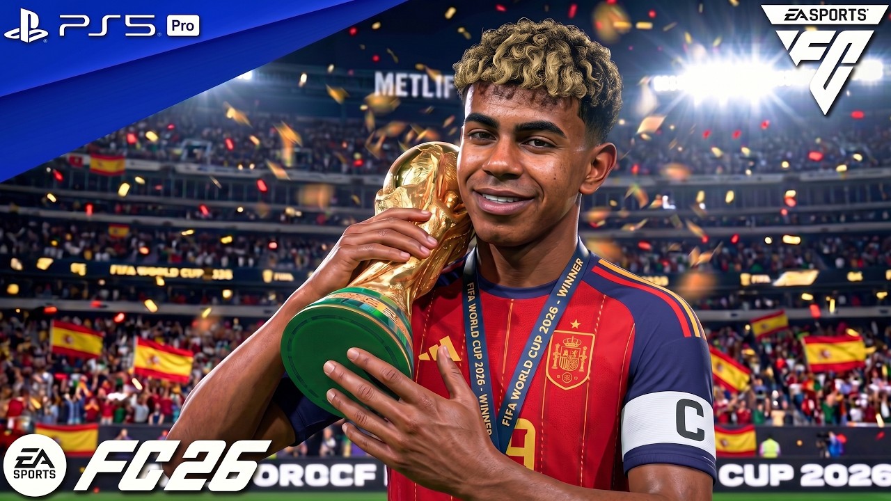 FC 26 - Spain Road To 2026 FIFA World Cup Final | PS5 Pro [4K60]