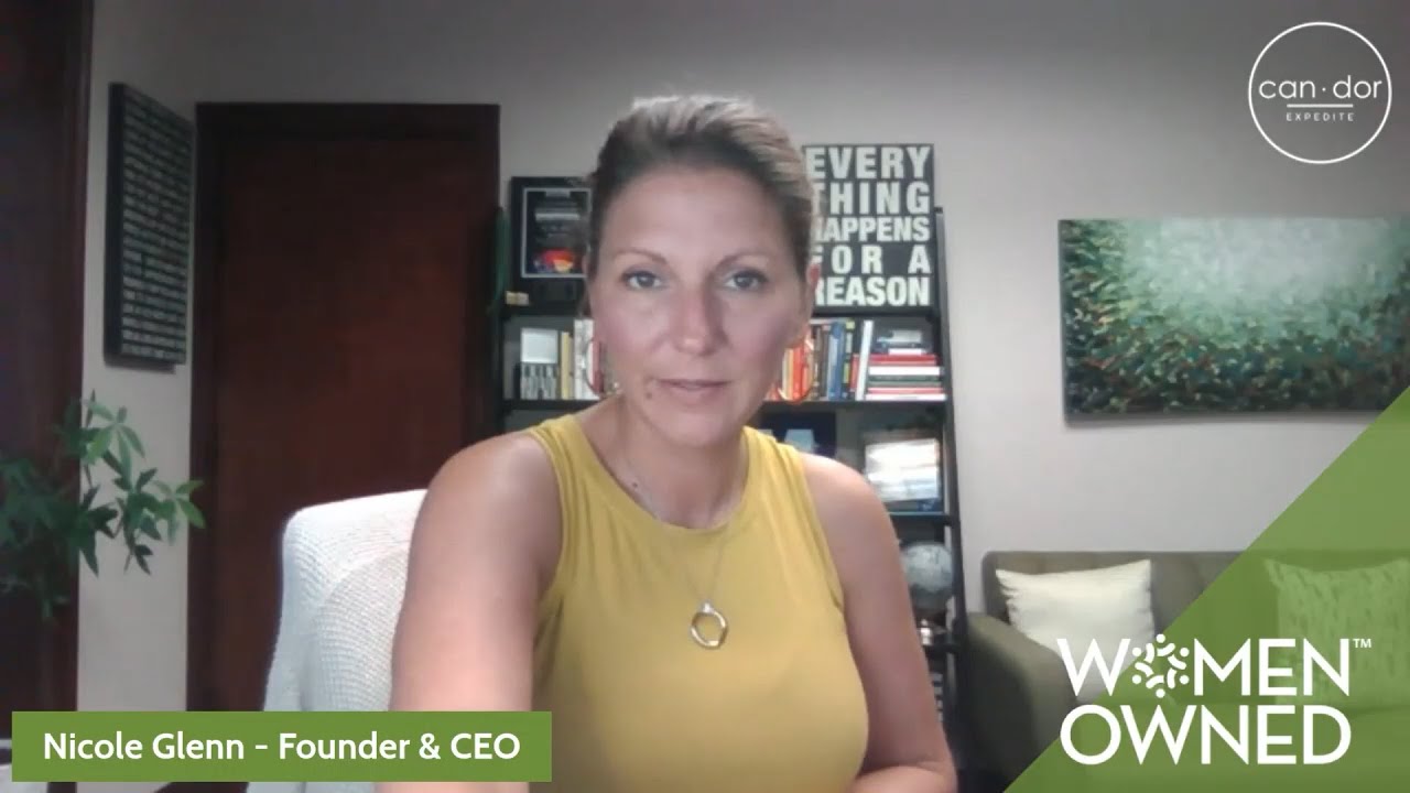 Candor Expedite's CEO, Nicole Glenn on winning TOP WOMAN OWNED COMPANY of 2022 - Women In Trucking