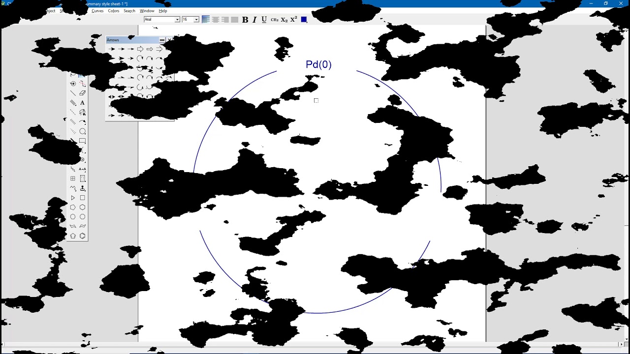 How to draw a catalytic cycle with ChemDraw