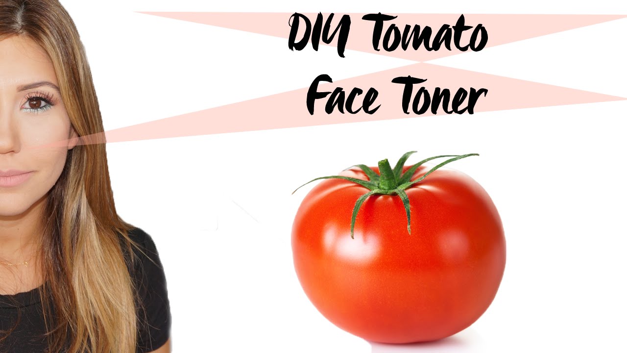 PORE TIGHTENING TOMATO TONER - DIY