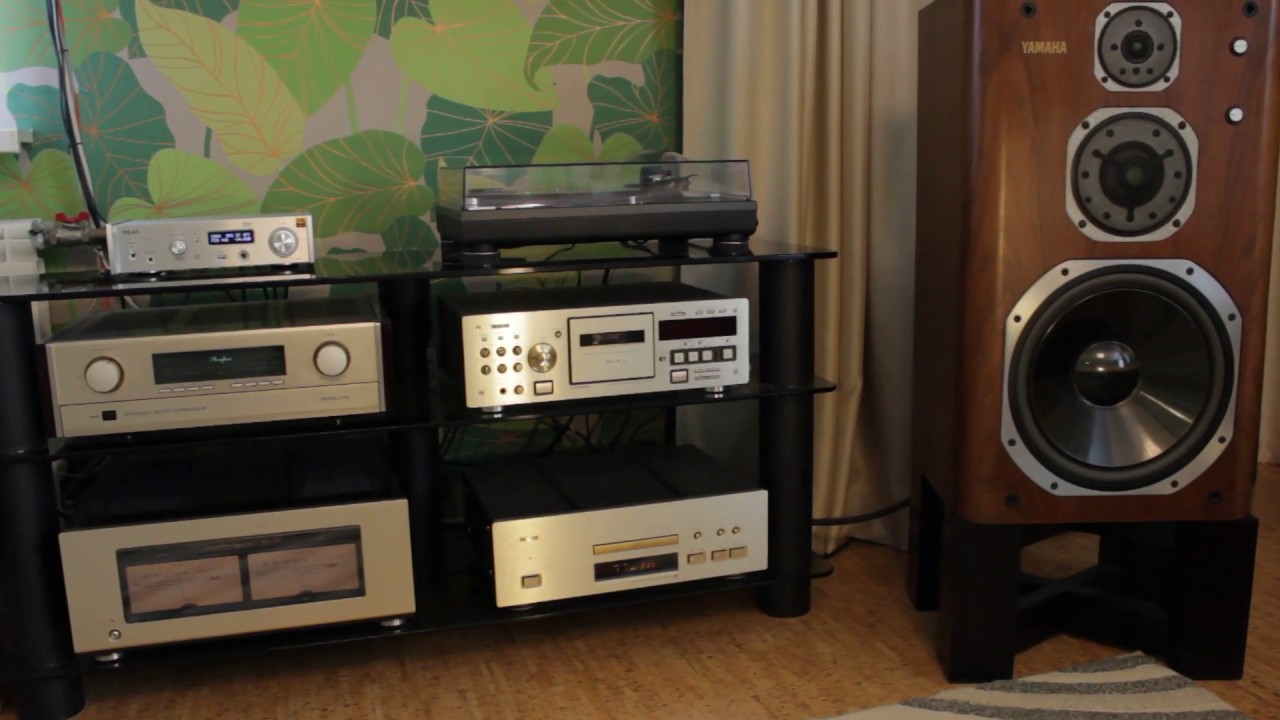 Luxman M-7F demo video