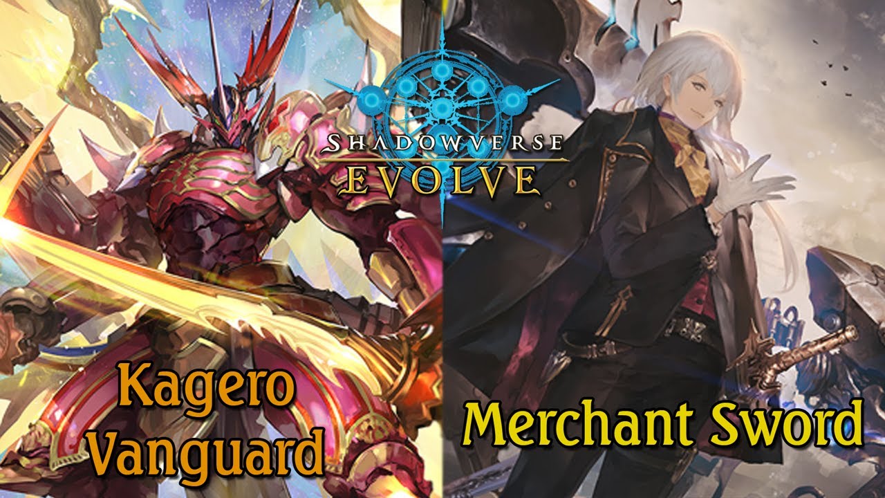Shadowverse Evolve Locals Round 3: Kagero Vanguard vs B&W Merchant Sword