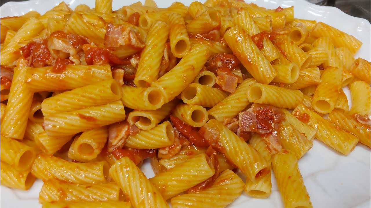 Pasta all amatriciana ricetta 